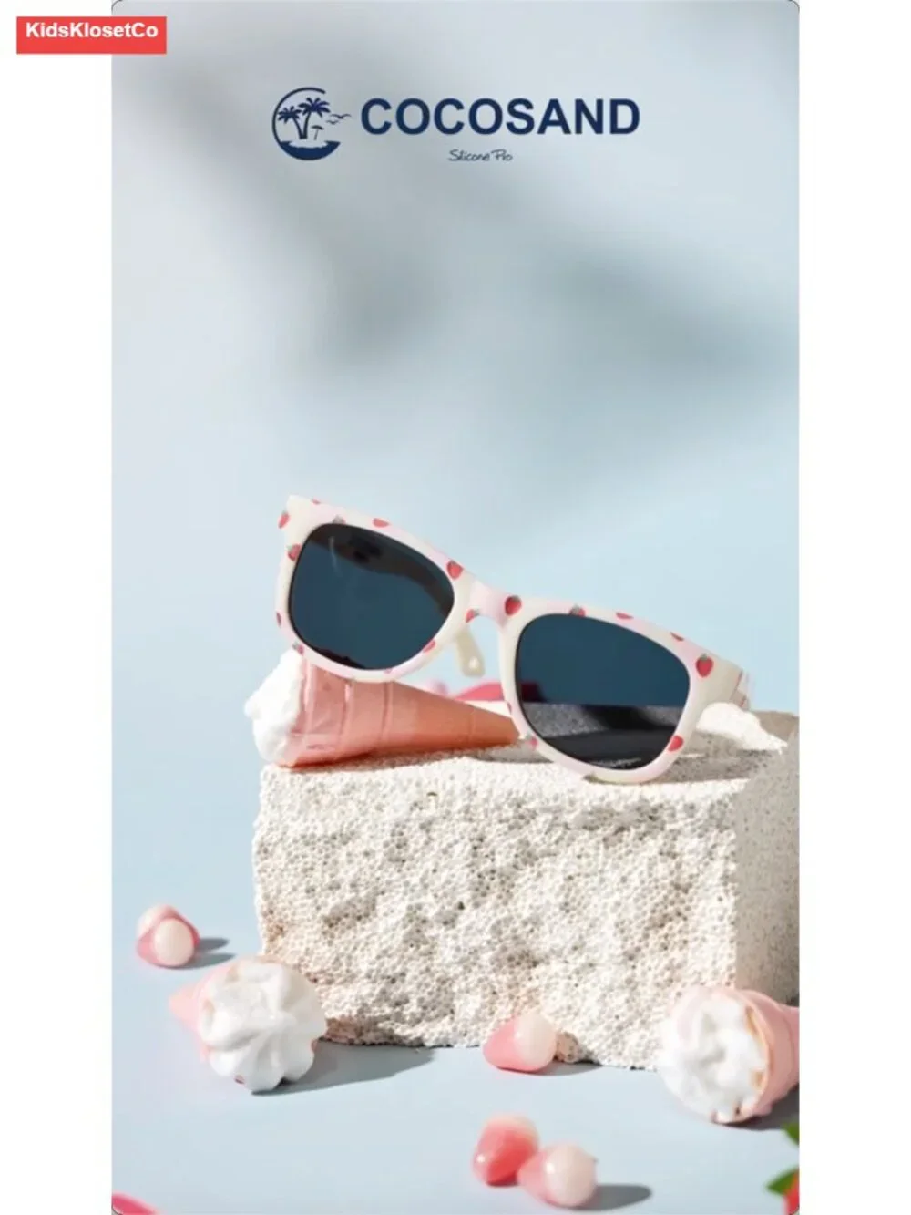 Flexible Polarized UV Protection Baby Sunglasses with Strap